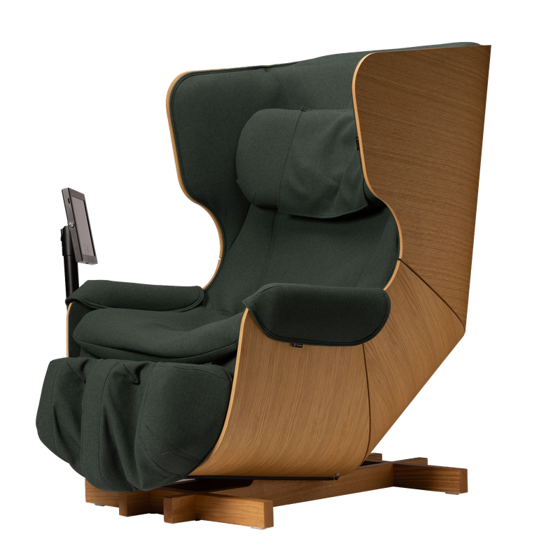 Reload-fåtöljen frilagd